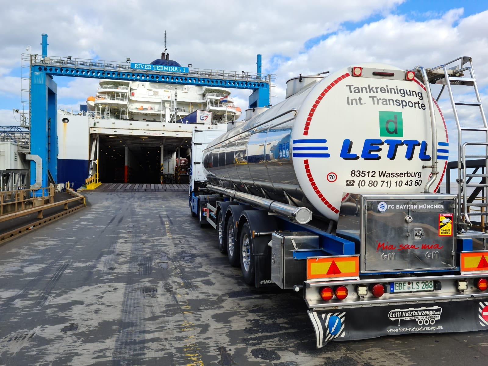 Erster Transport seit dem Brexit nach Großbritannien