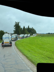 Lettl Fahrzeugweihe 2025 Ausfahrt