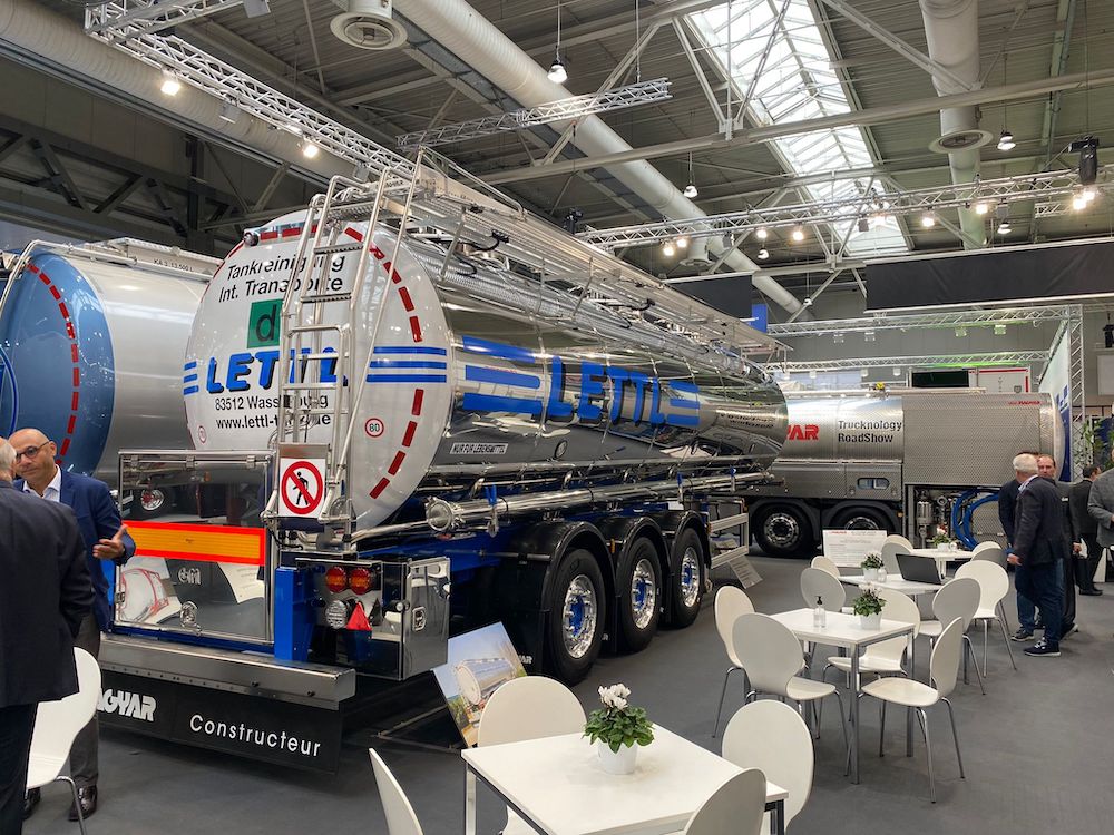 Lettl auf der IAA Transportation Stand