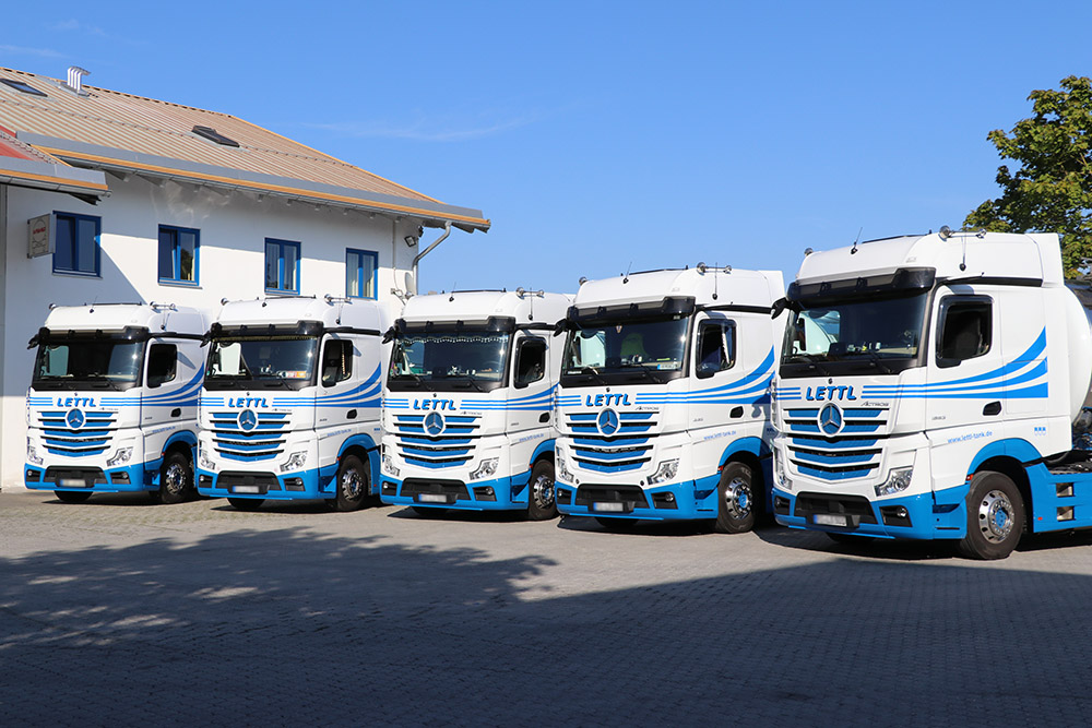 Lettl Tank. Neue Mercedes Benz Actros 1853